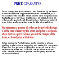 0003 Price Guarantee