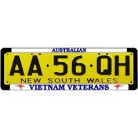 1116 Number Plate Surround